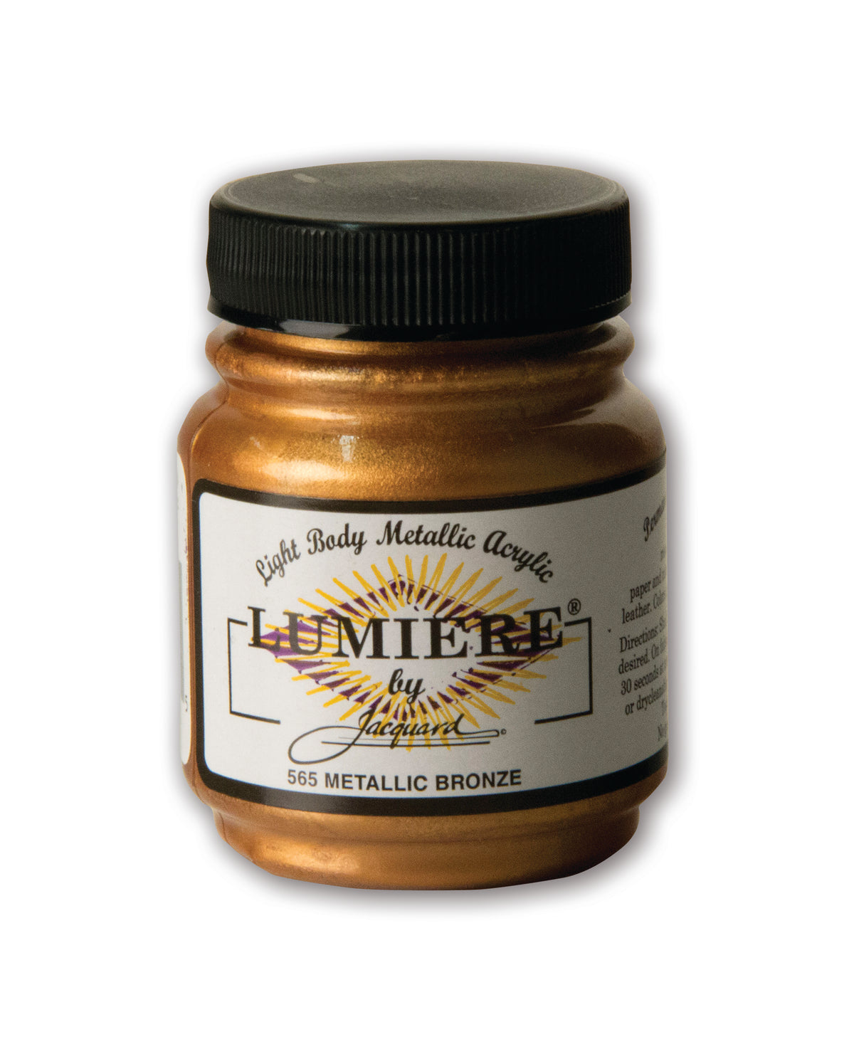 Jacquard Lumiere Fabric Paint 67ml – Metallic Bronze (565)