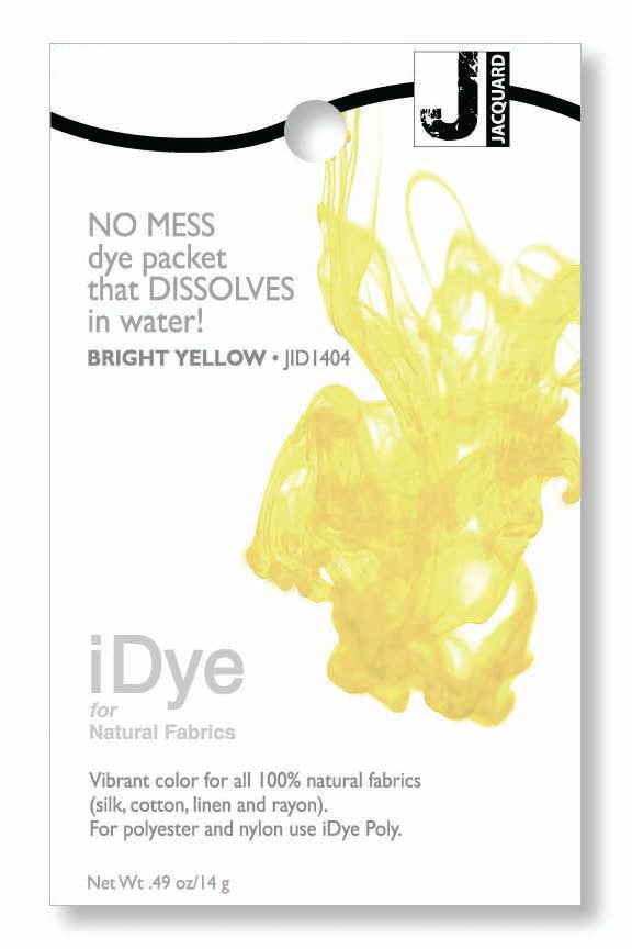 Jacquard iDye for Natural Fibres 14g – Bright Yellow