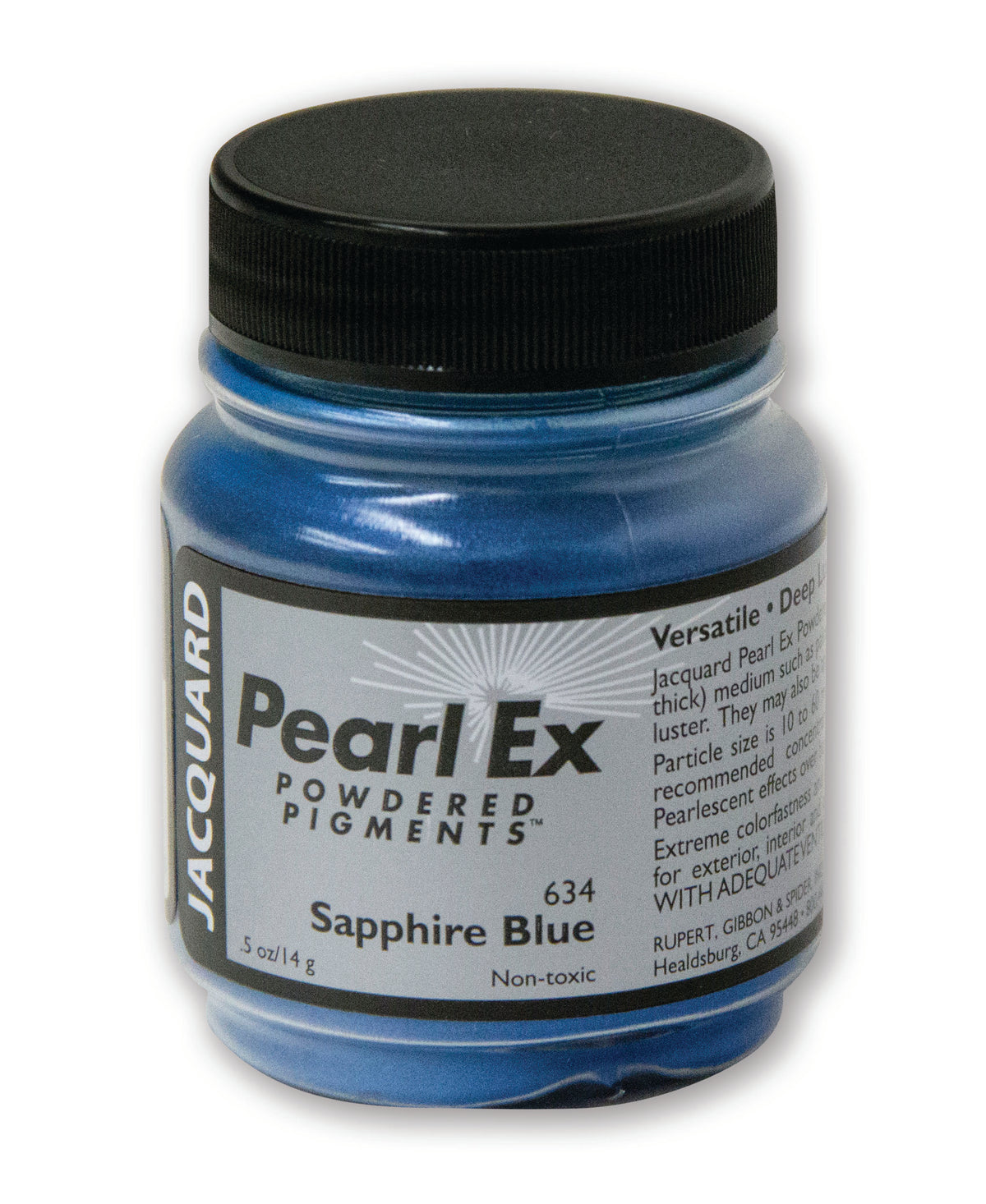 Jacquard Pearl Ex Pigment Powder 14g – Sapphire Blue (634)