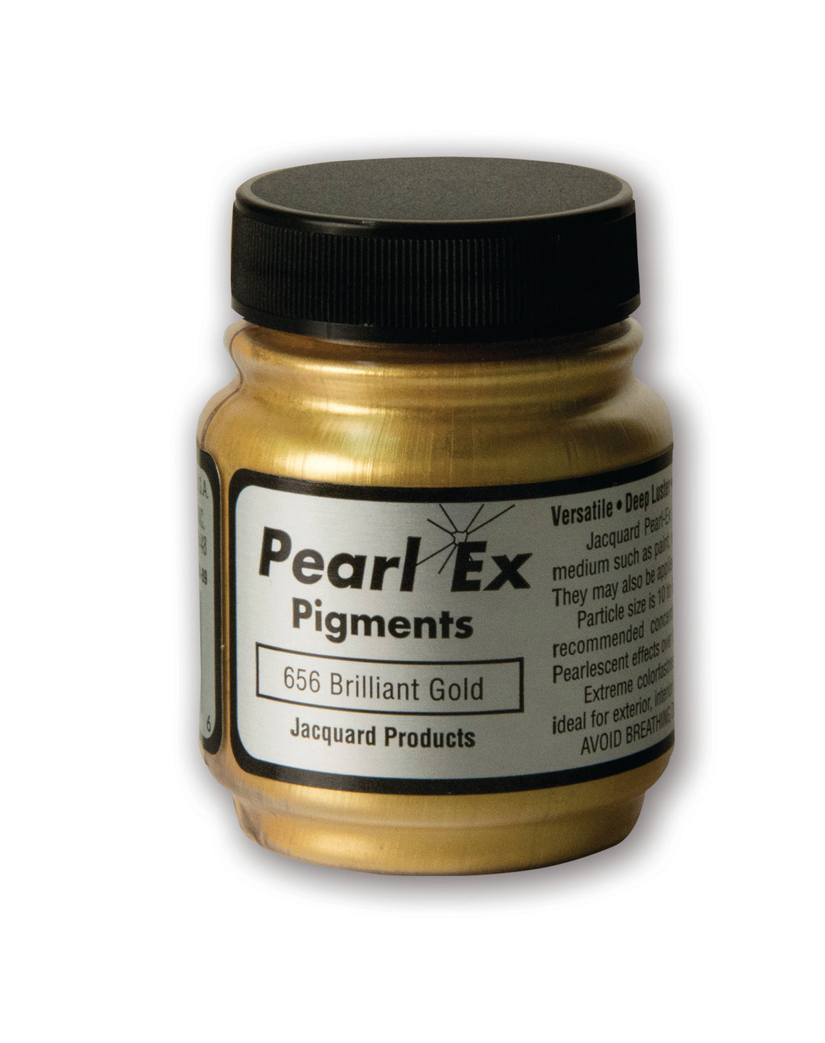 Jacquard Pearl Ex Pigment Powder 21g – Brilliant Gold (656)