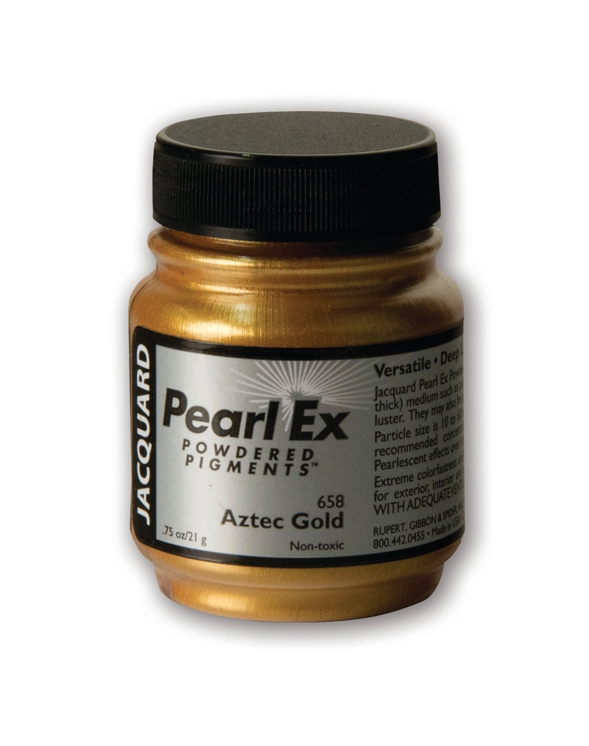 Jacquard Pearl Ex Pigment Powder 21g – Aztec Gold (658)