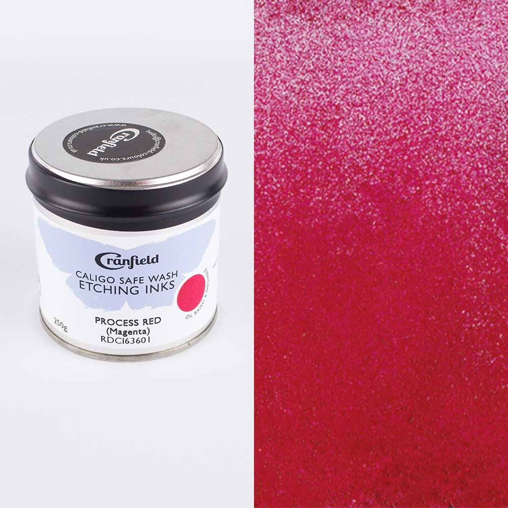 Cranfield Caligo Safe Wash Etching Ink 250ml Tin – Magenta Process Red