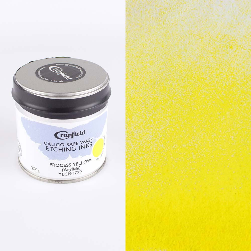 Cranfield Caligo Safe Wash Etching Ink 250ml Tin – Arylide Process Yellow