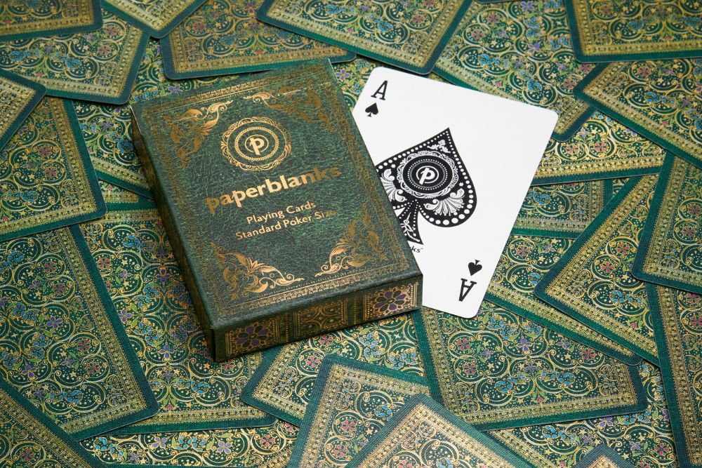 Paperblanks Pinnacle Playing Cards – design detail