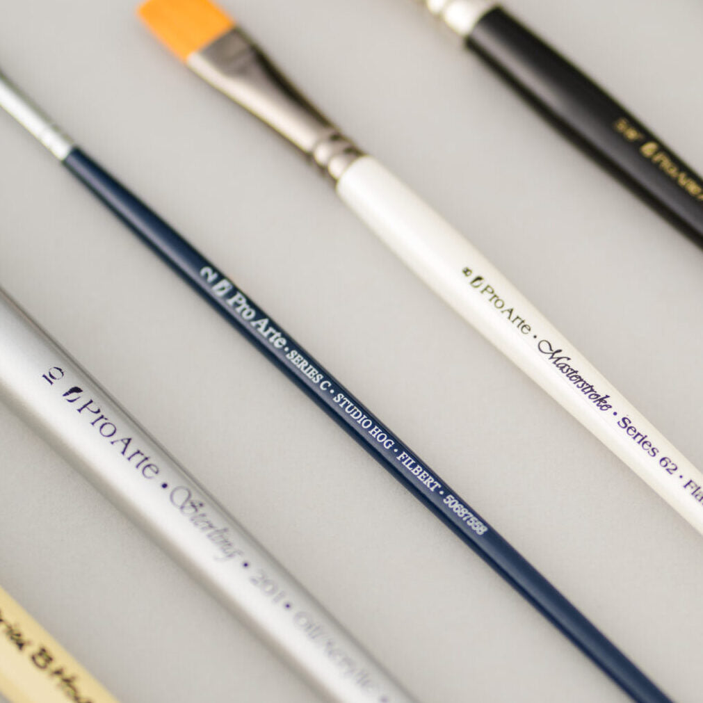 Pro Arte Series C Studio Hog Filbert Oil Brush