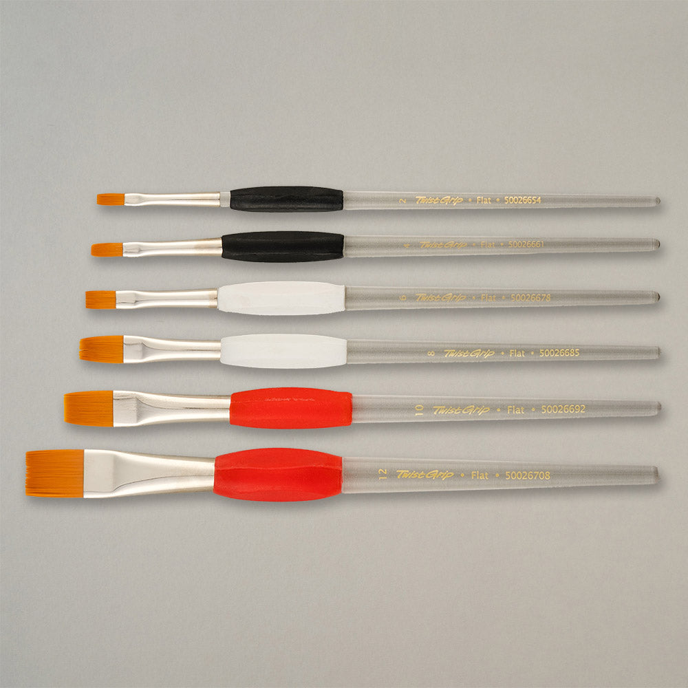 Pro Arte Twist Grip Flat All-Media Brush