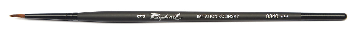 Raphaël Stradivarius Imitation Kolinsky Spotter Brush, Series 8340 – Size 3