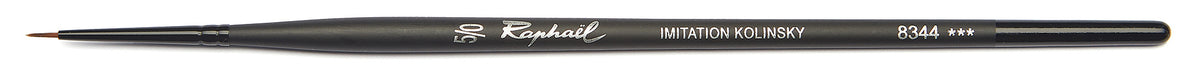 Raphaël Stradivarius Imitation Kolinsky Round Brush, Series 8344 – Size 5/0