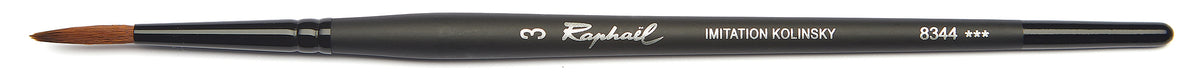 Raphaël Stradivarius Imitation Kolinsky Round Brush, Series 8344 – Size 3