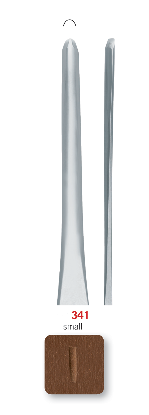 RGM Professional Lino Tool No. 341 – U Tool, Flat, Small