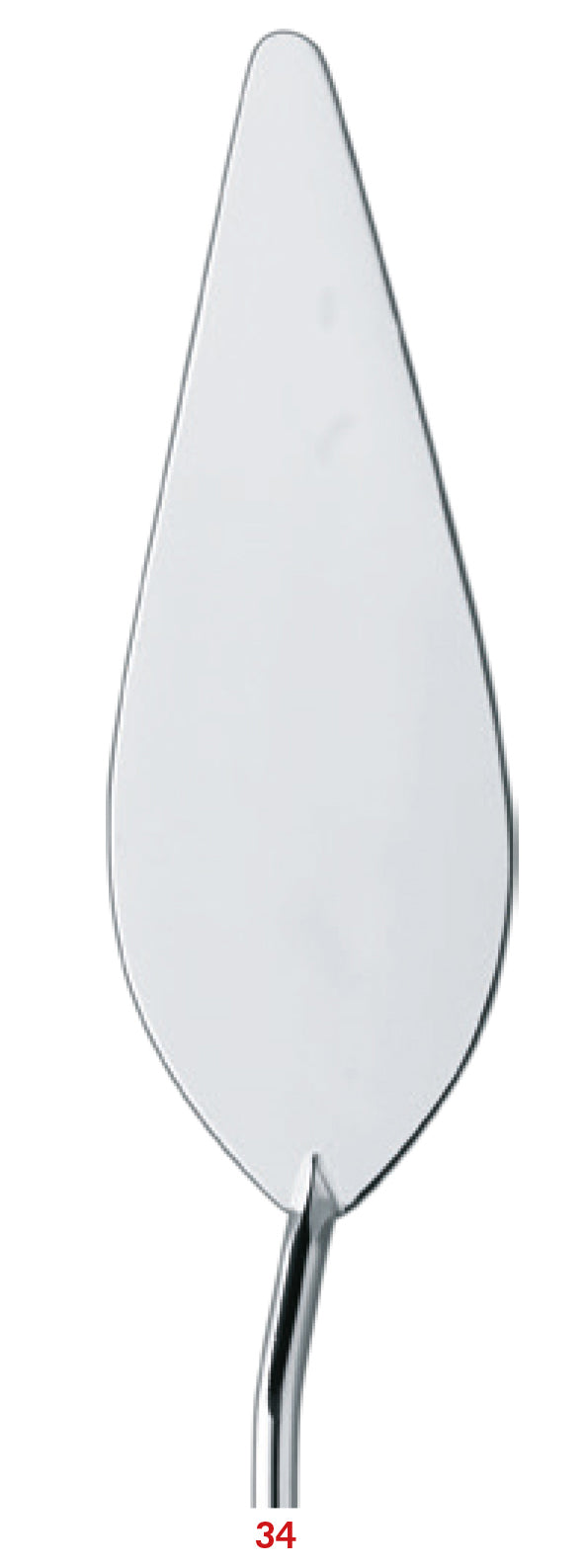 RGM Wooden Handle Palette Knife – No. 34