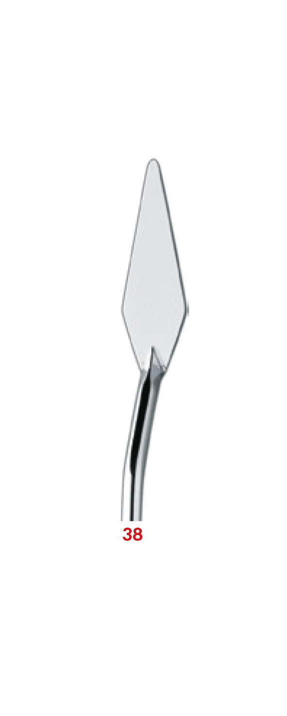 RGM Wooden Handle Palette Knife – No. 38