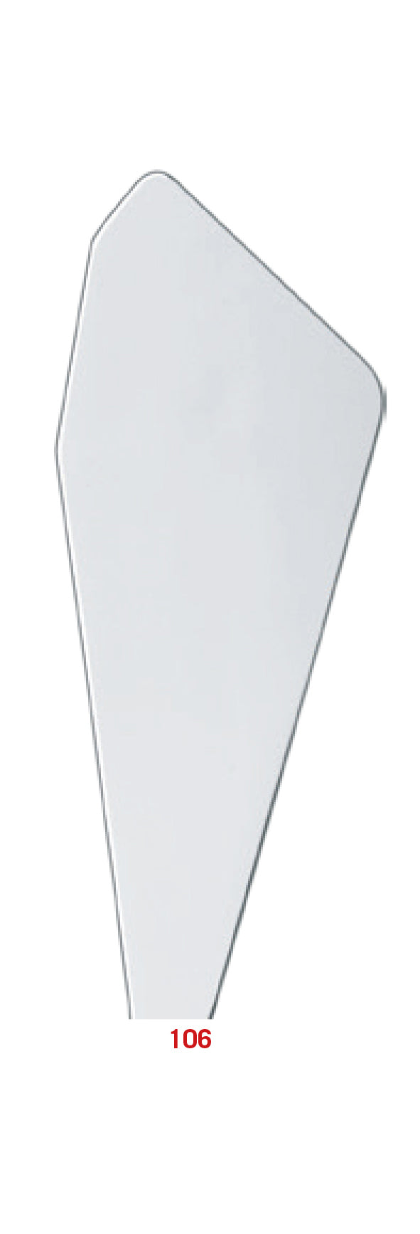 RGM Wooden Handle Palette Knife – No. 106