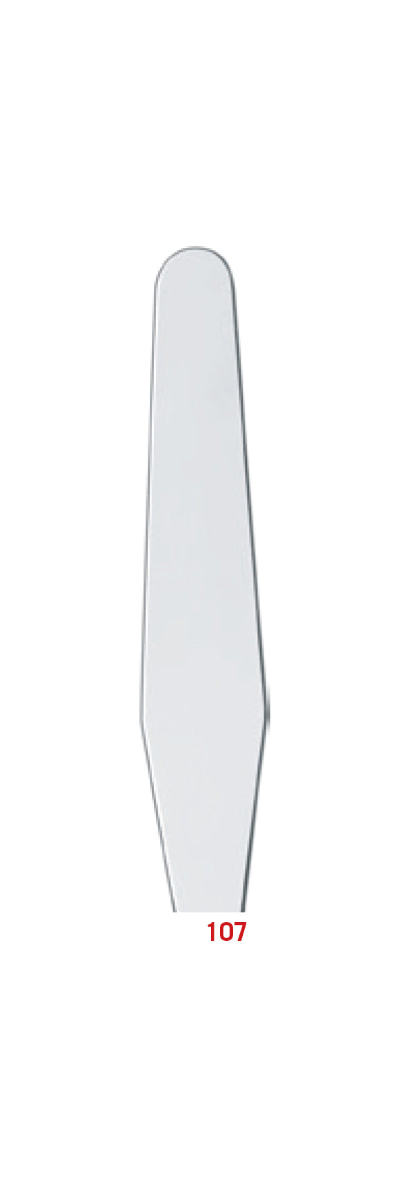 RGM Pro-Grip Palette Knife, Grey Handle – No. 107