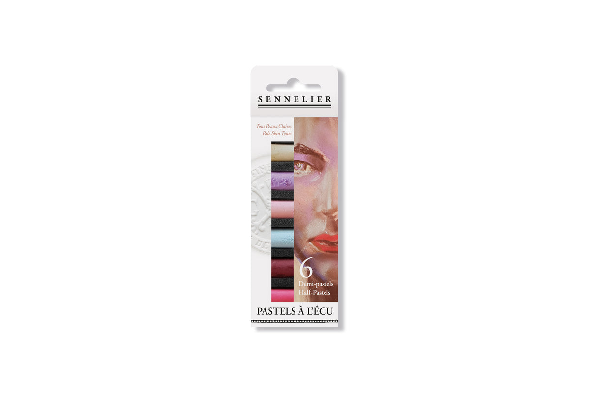 Sennelier Half Soft Pastel Set of 6 – Pale Skin Tones