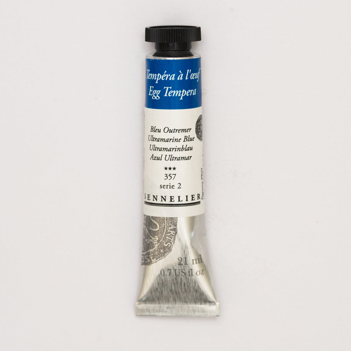 Sennelier Egg Tempera 21ml – Ultramarine Blue 357
