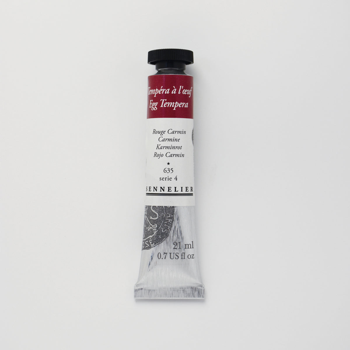 Sennelier Egg Tempera 21ml – Carmine Red 635