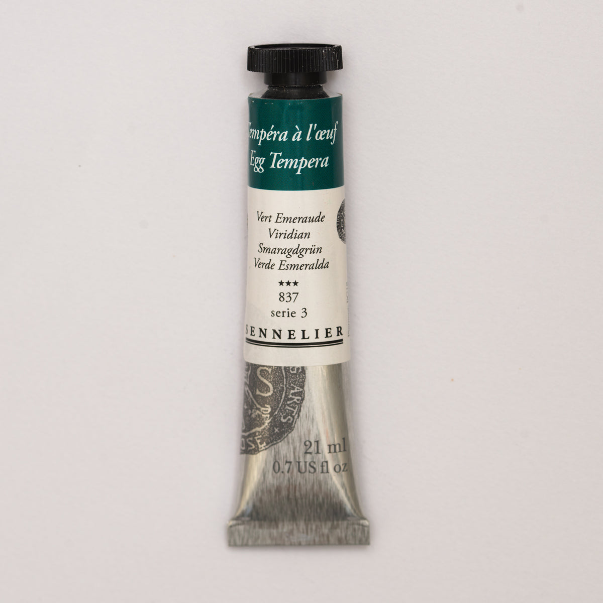 Sennelier Egg Tempera 21ml – Viridian 837