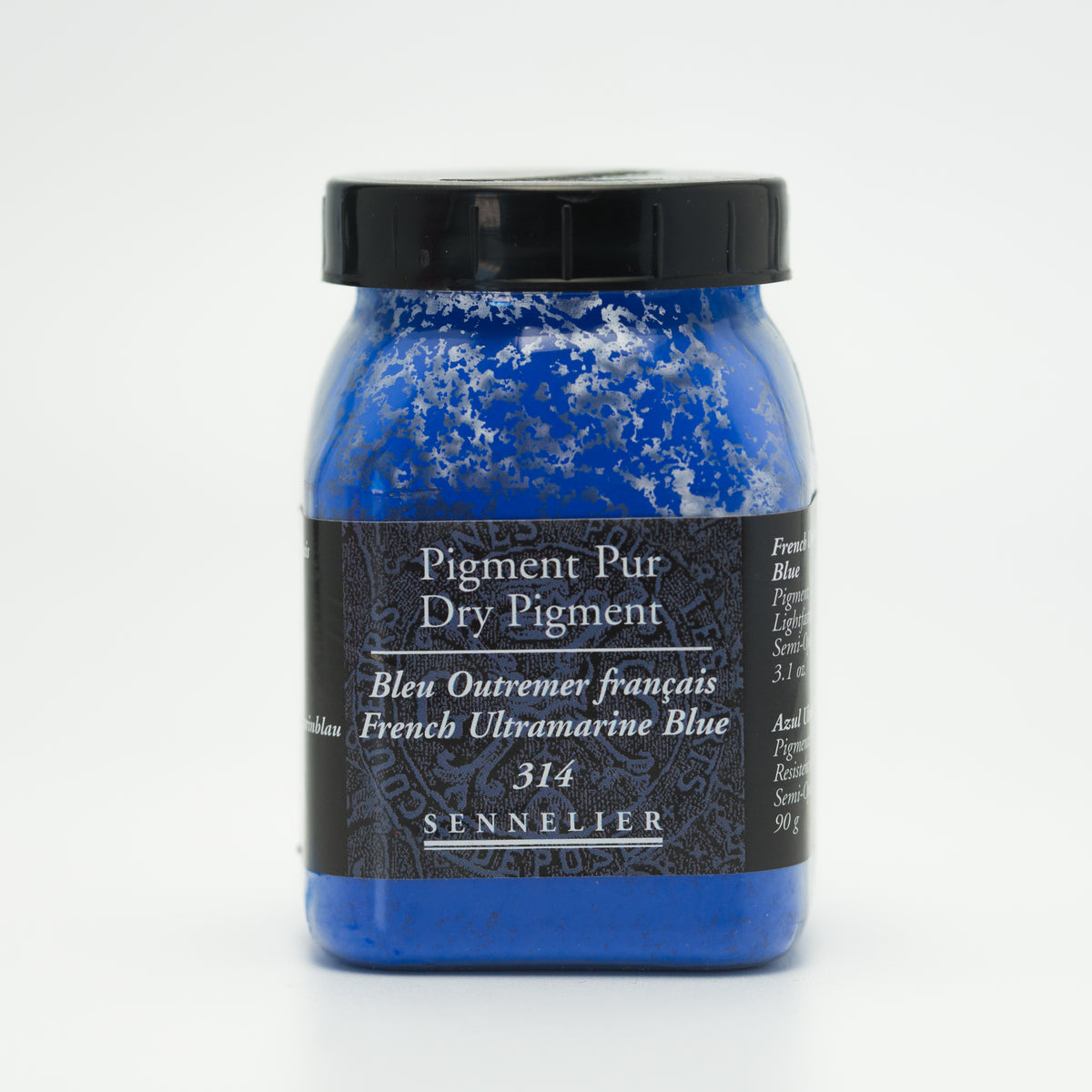 Sennelier Pure Pigment 90g Jar – French Ultramarine Blue 314