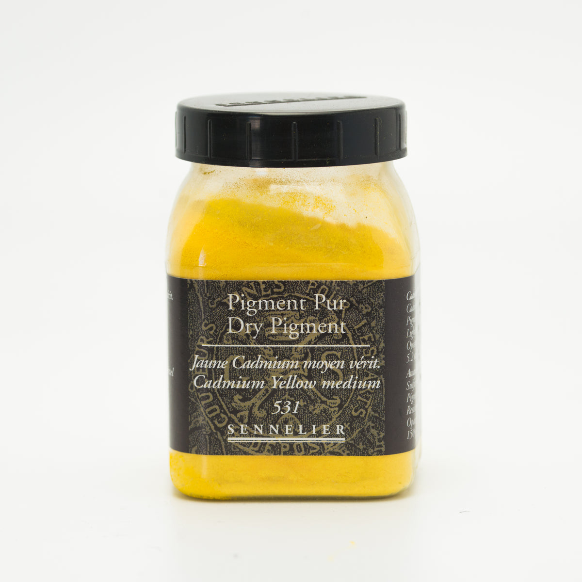 Sennelier Pure Pigment 150g Jar – Cadmium Yellow Medium 531