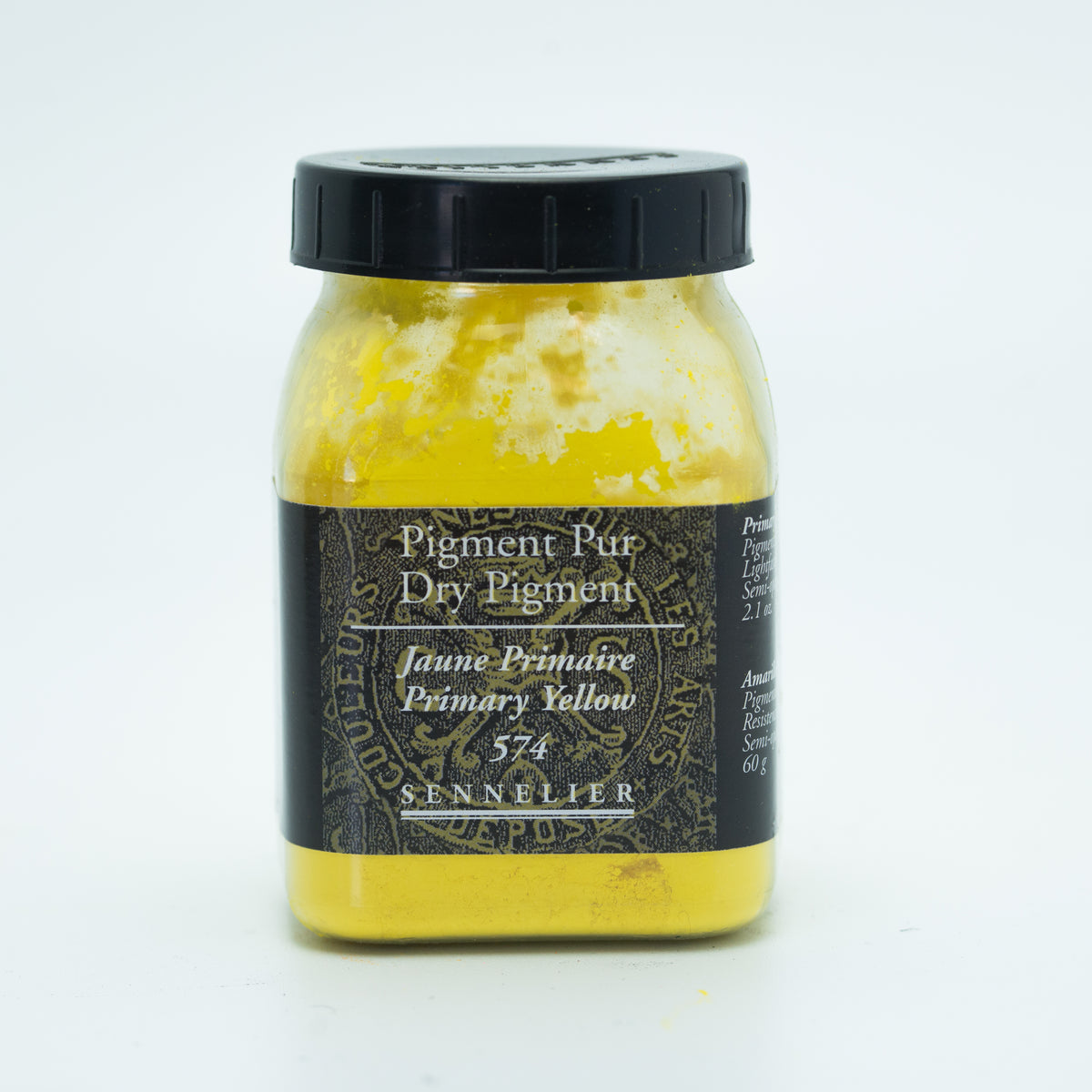 Sennelier Pure Pigment 60g Jar – Primary Yellow 574