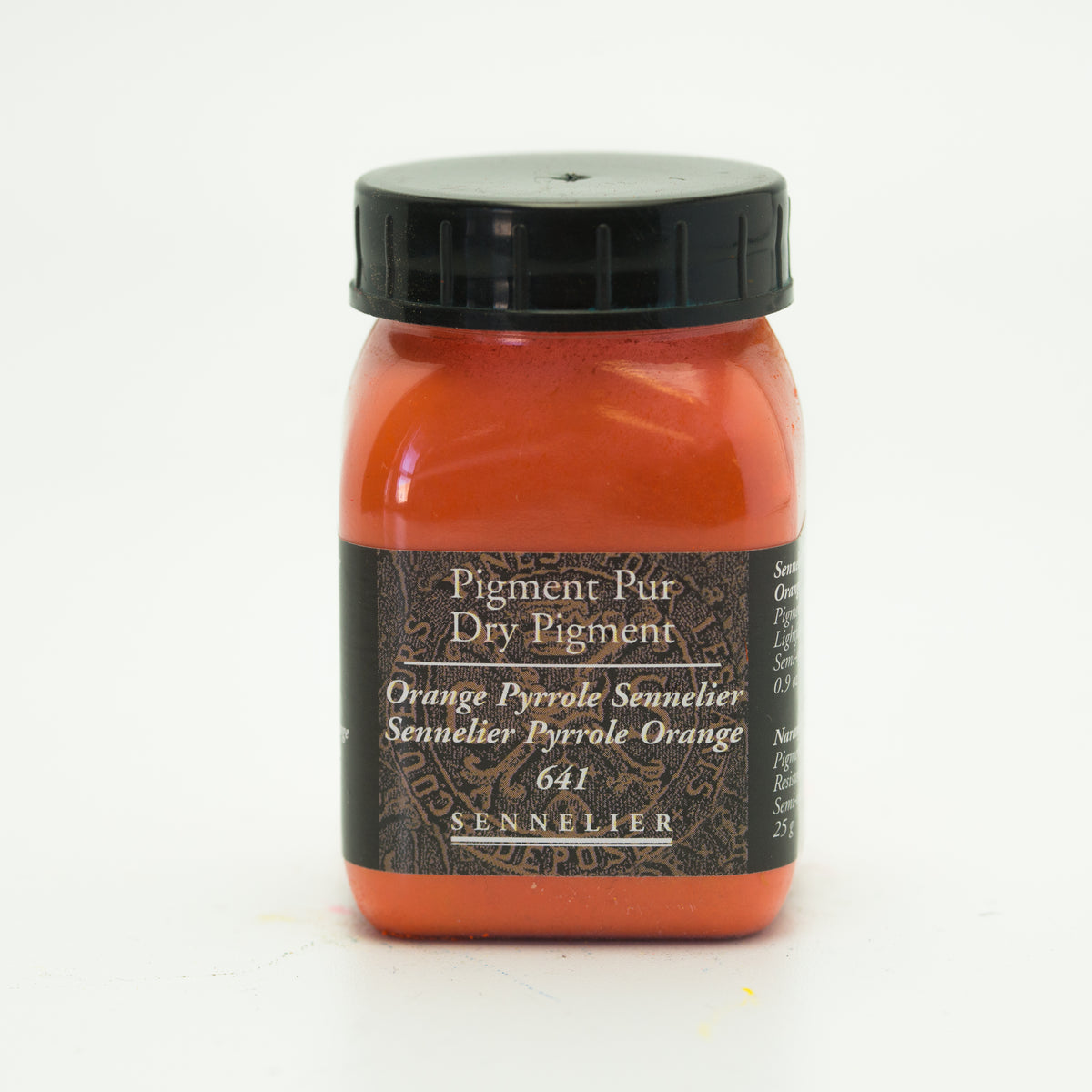 Sennelier Pure Pigment 25g Jar – Sennelier Pyrrole Orange 641
