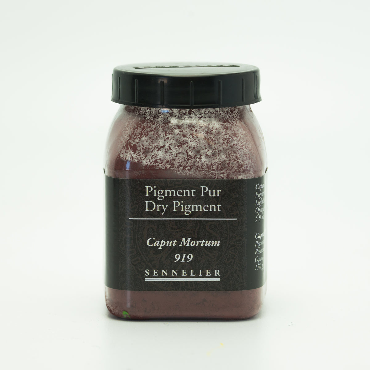 Sennelier Pure Pigment 170g Jar – Caput Mortuum 919