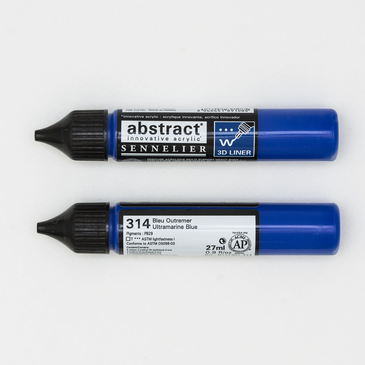 Sennelier Abstract Acrylic Liner 27ml – Ultramarine Blue 314