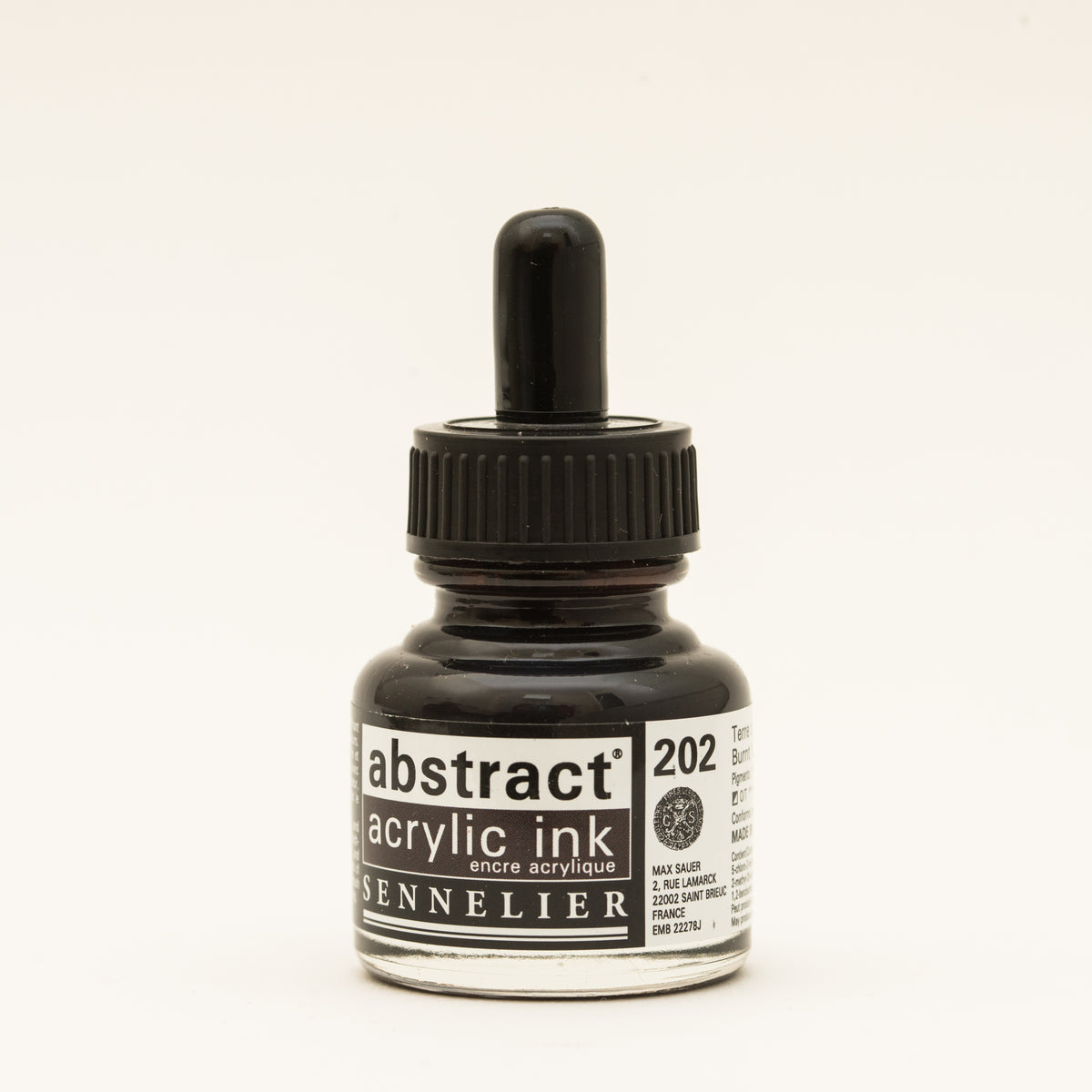 Sennelier Abstract Acrylic Ink 30ml – Burnt Umber 202