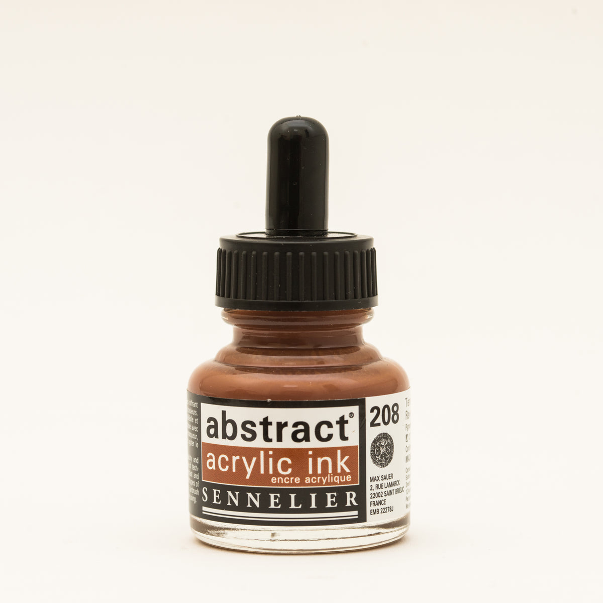 Sennelier Abstract Acrylic Ink 30ml – Raw Sienna 208