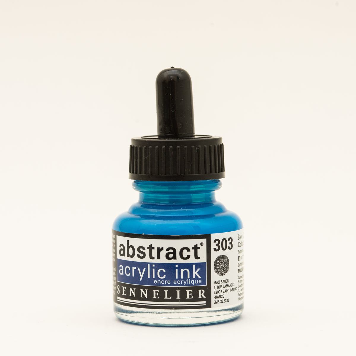 Sennelier Abstract Acrylic Ink 30ml – Cobalt Blue Hue 303