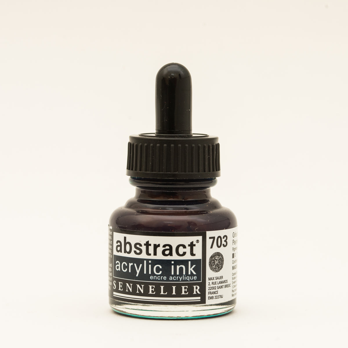 Sennelier Abstract Acrylic Ink 30ml – Payne's Grey 703