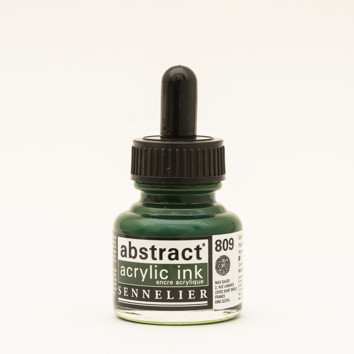 Sennelier Abstract Acrylic Ink 30ml – Hooker's Green 809