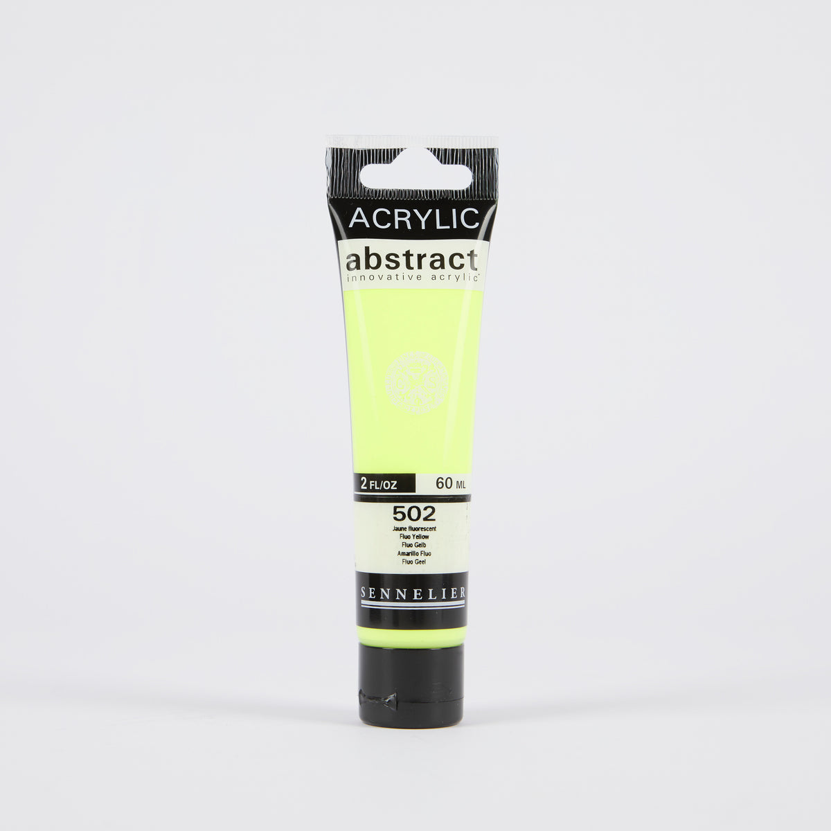 Sennelier Abstract Acrylic 60ml – Fluorescent Yellow 502