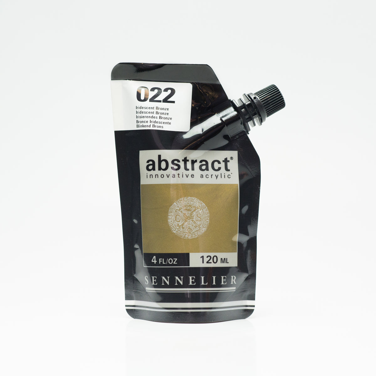 Sennelier Abstract Acrylic 120ml – Iridescent Bronze 022