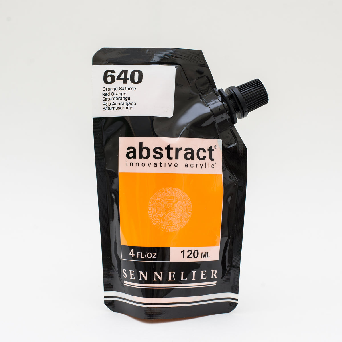 Sennelier Abstract Acrylic 120ml – Red Orange 640