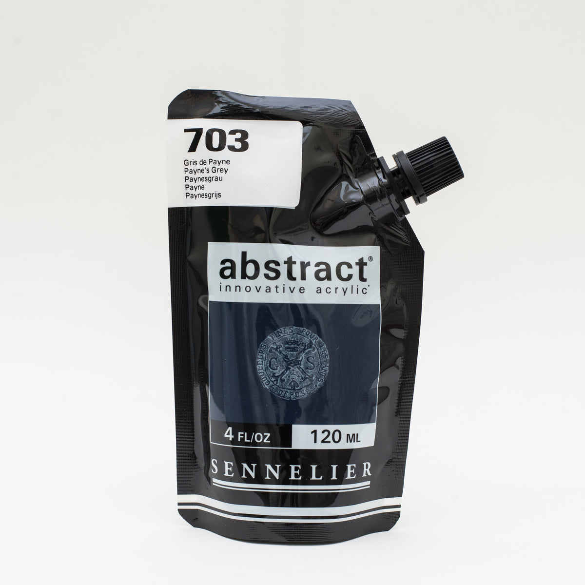 Sennelier Abstract Acrylic 120ml – Payne's Grey 703