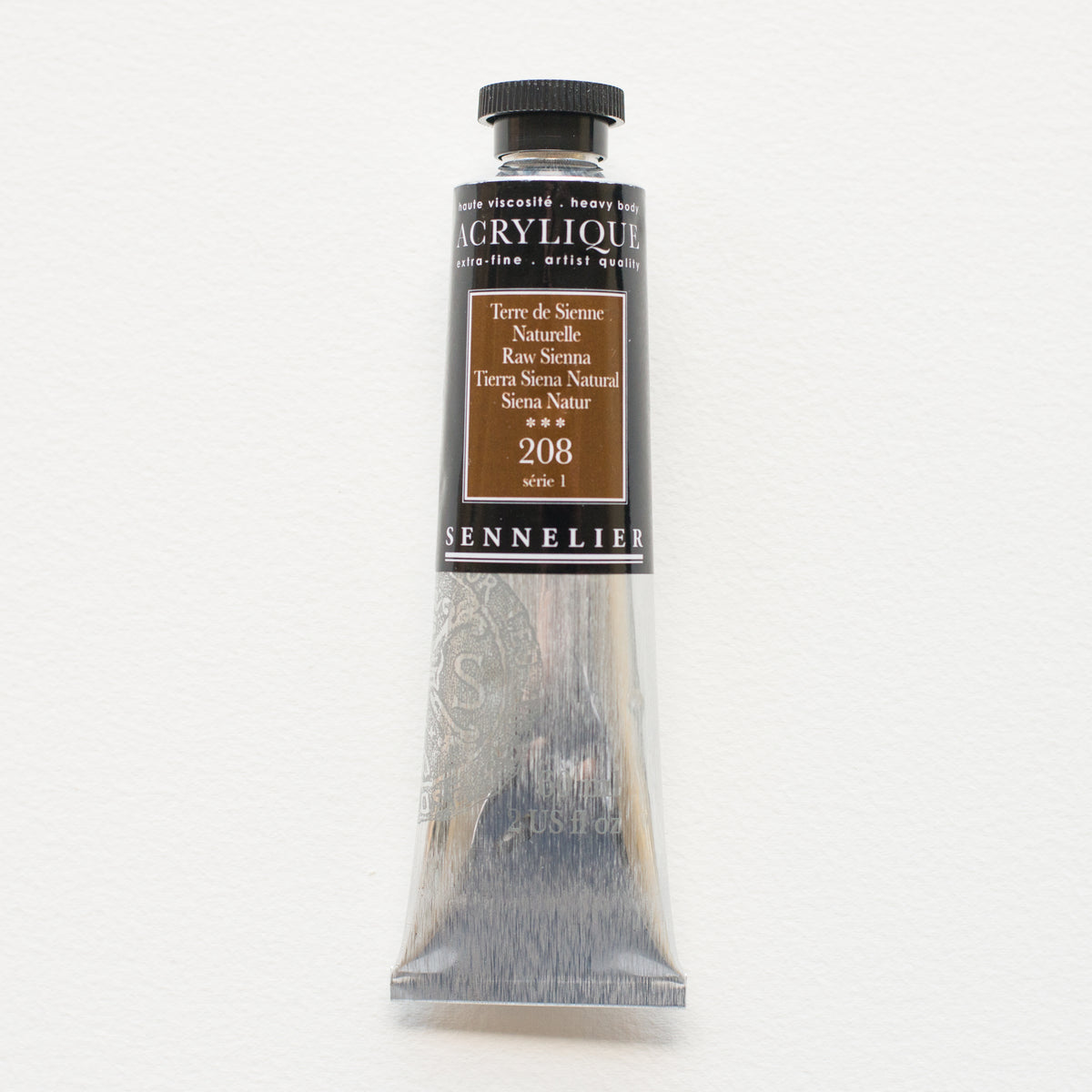Sennelier Artist Acrylic 60ml – Raw Sienna 208