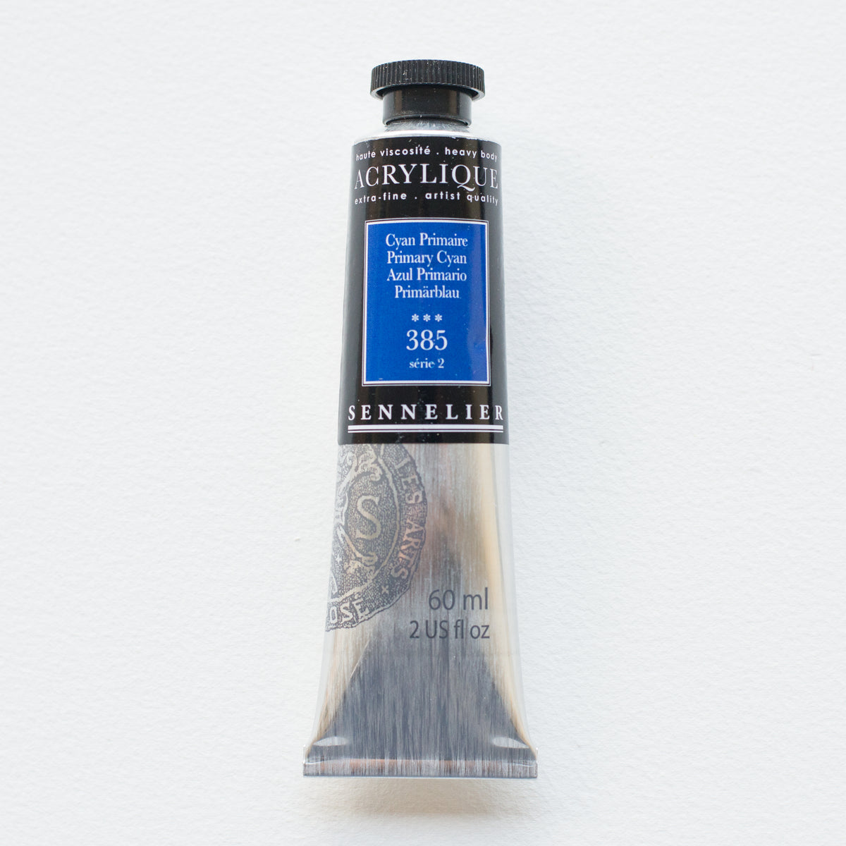 Sennelier Artist Acrylic 60ml – Primary Cyan 385