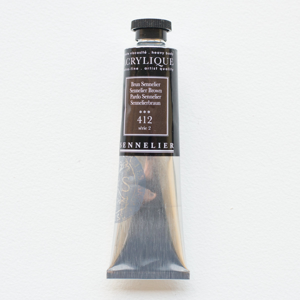 Sennelier Artist Acrylic 60ml – Sennelier Brown 412