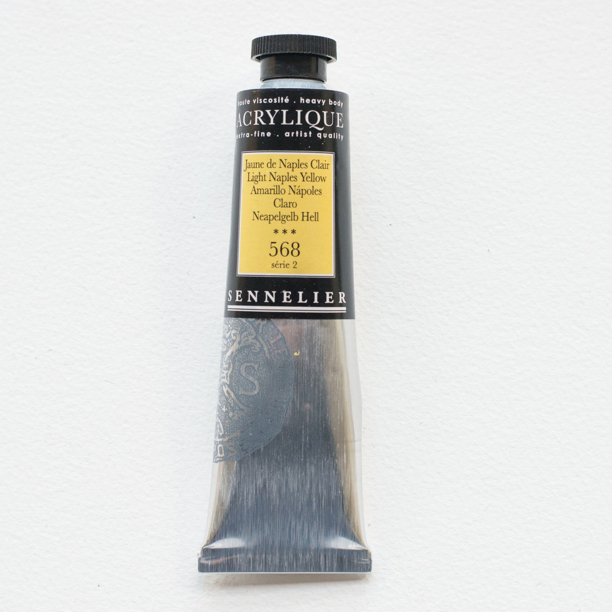 Sennelier Artist Acrylic 60ml – Light Naples Yellow 568
