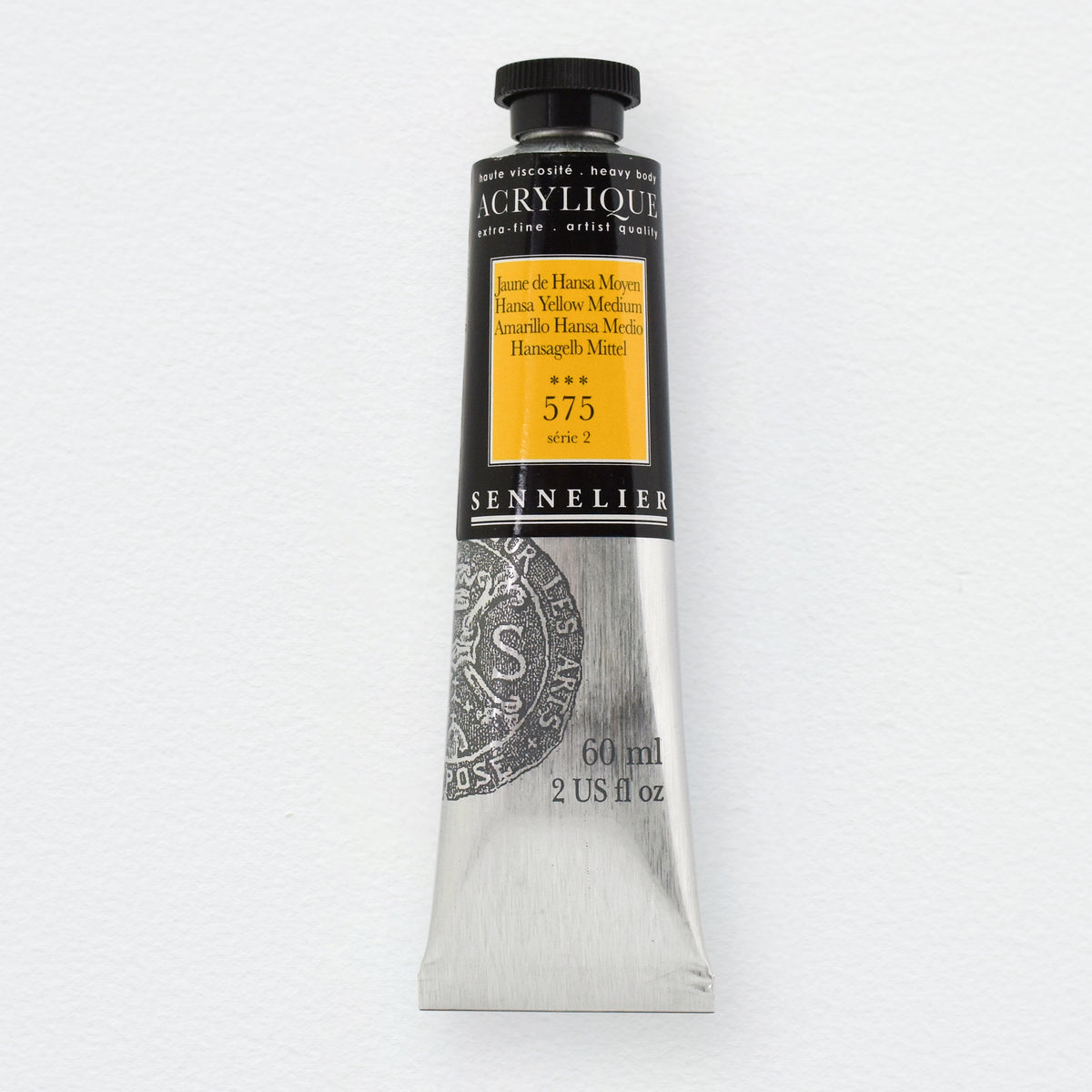 Sennelier Artist Acrylic 60ml – Hansa Yellow Medium 575