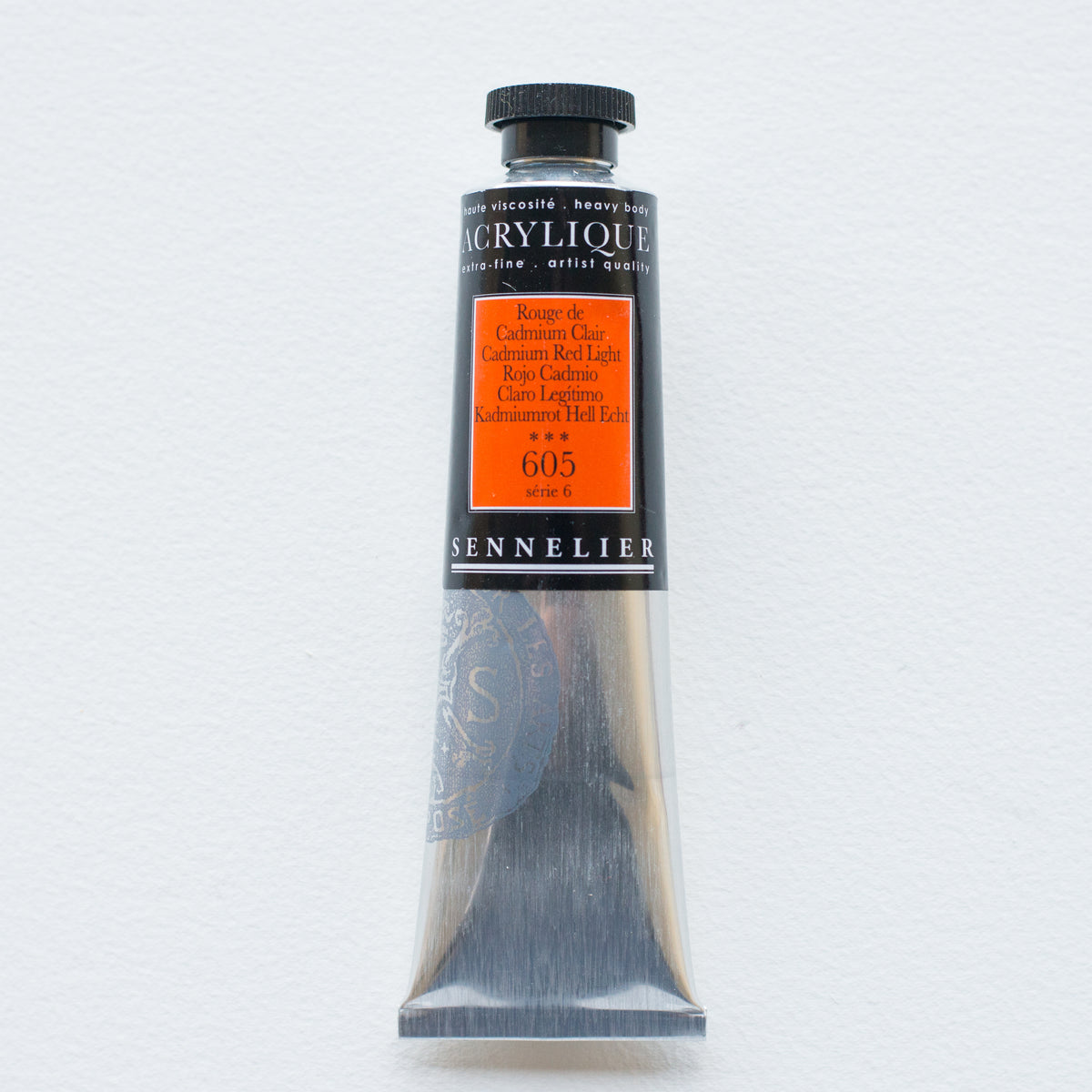 Sennelier Artist Acrylic 60ml – Cadmium Red Light 605