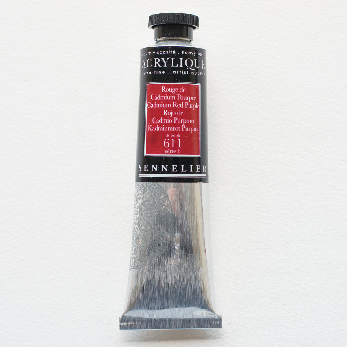 Sennelier Artist Acrylic 60ml – Cadmium Red Purple 611