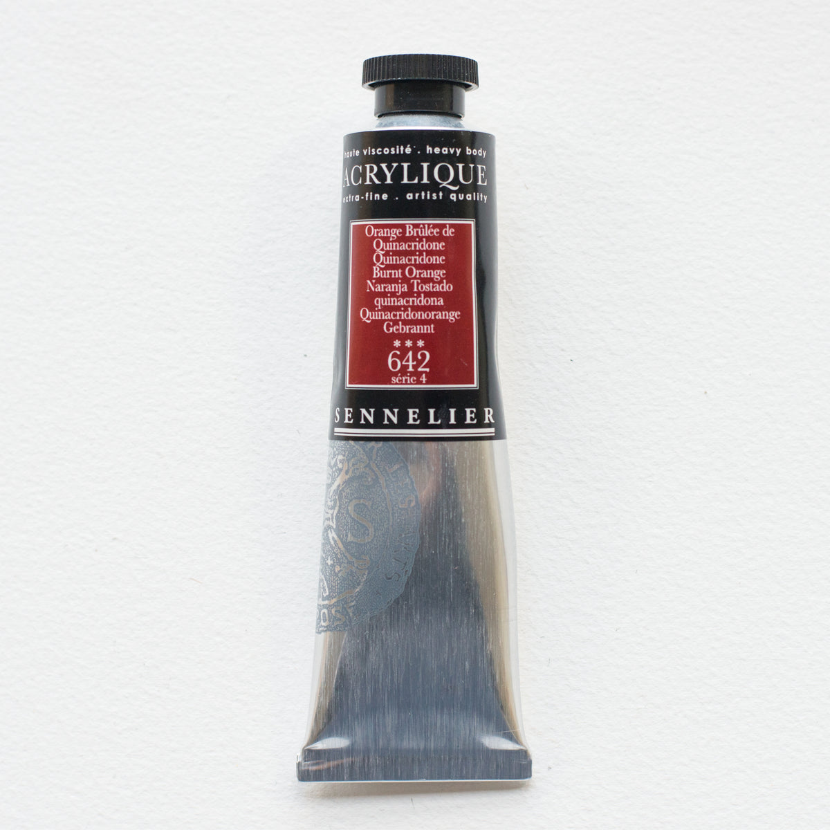 Sennelier Artist Acrylic 60ml – Quinacridone Burnt Orange 642