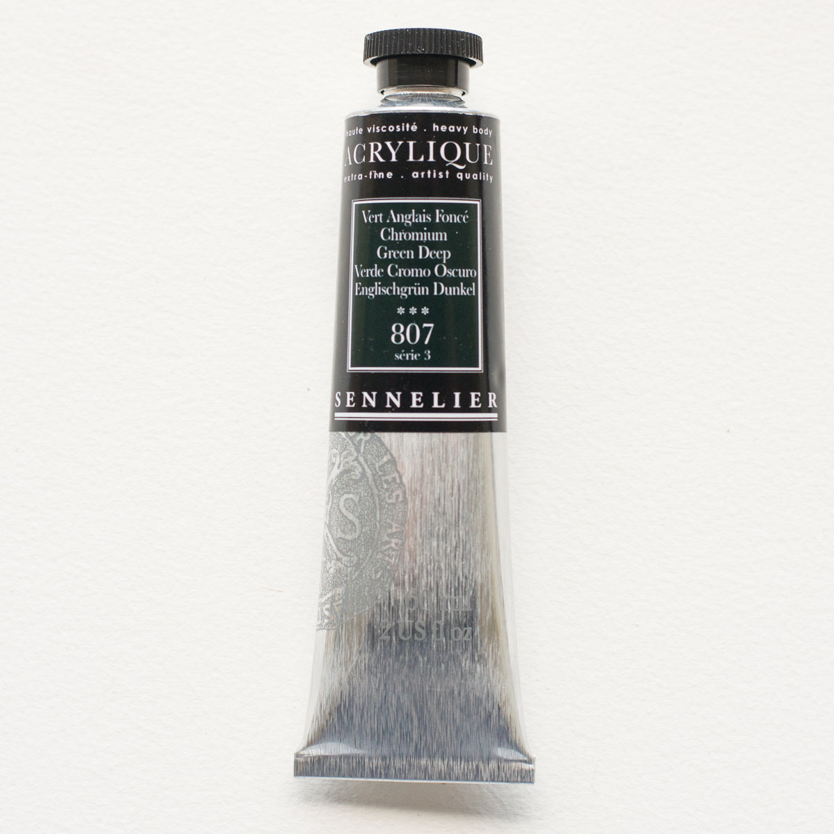 Sennelier Artist Acrylic 60ml – Chromium Green Deep 807