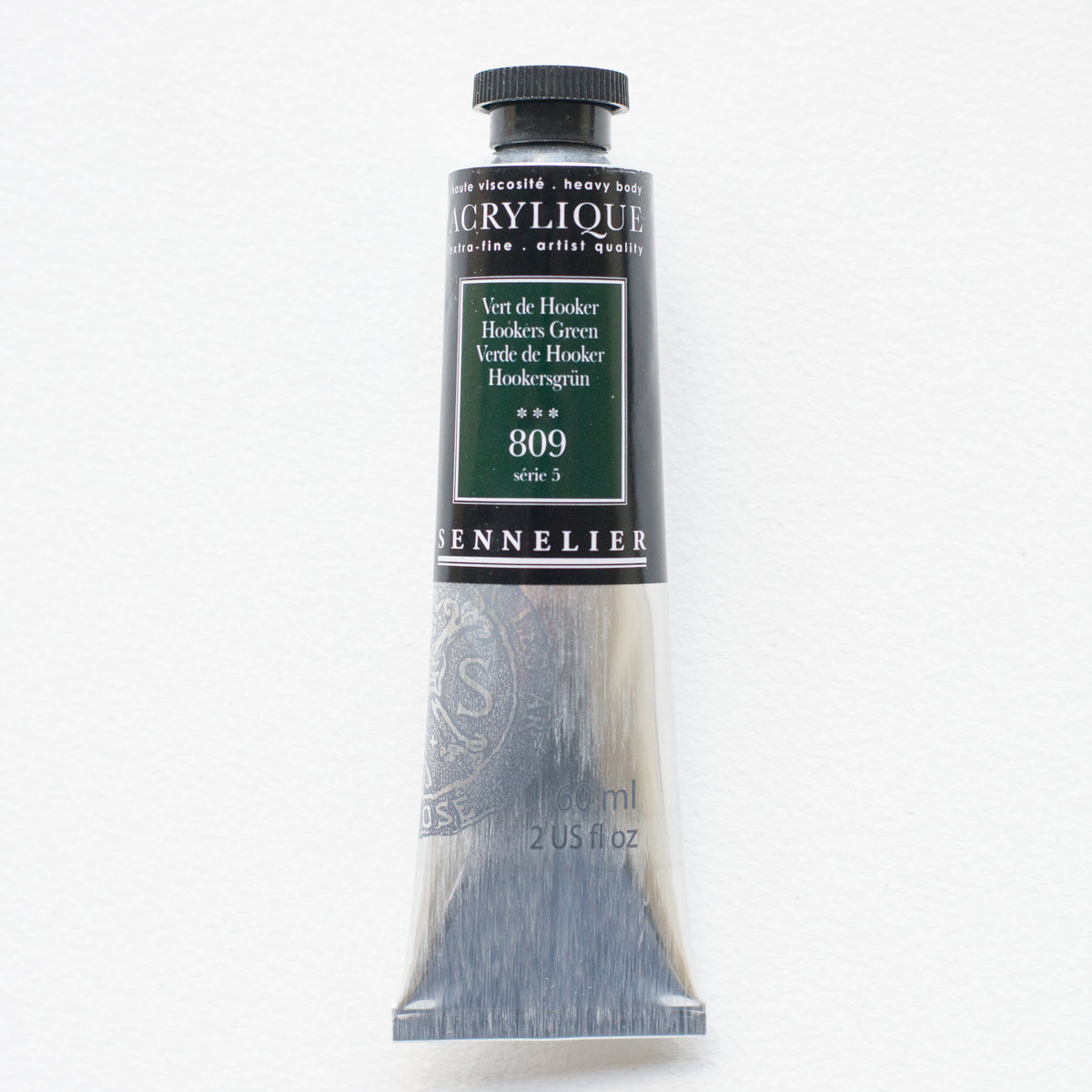 Sennelier Artist Acrylic 60ml – Hooker's Green 809