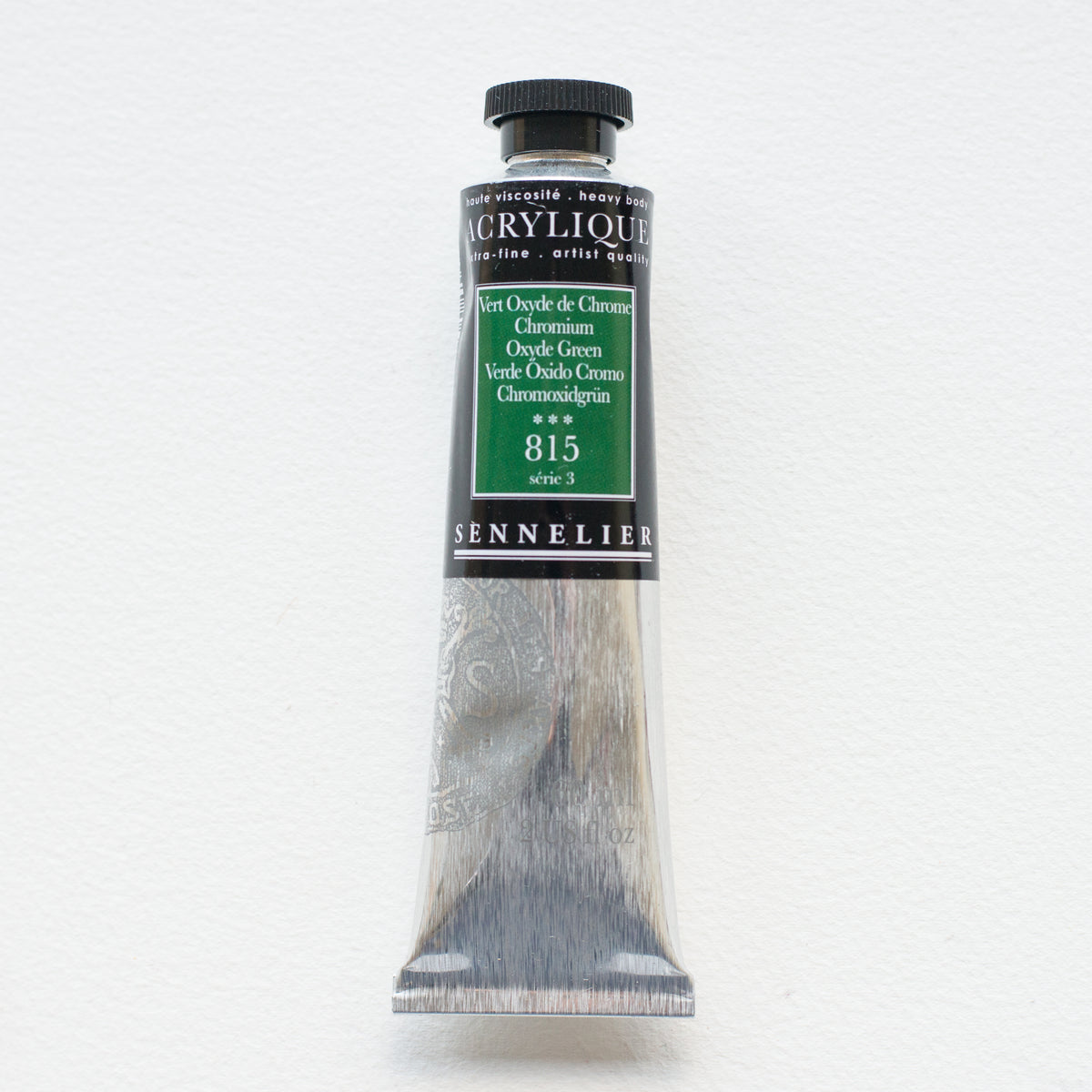 Sennelier Artist Acrylic 60ml – Chromium Oxide Green 815
