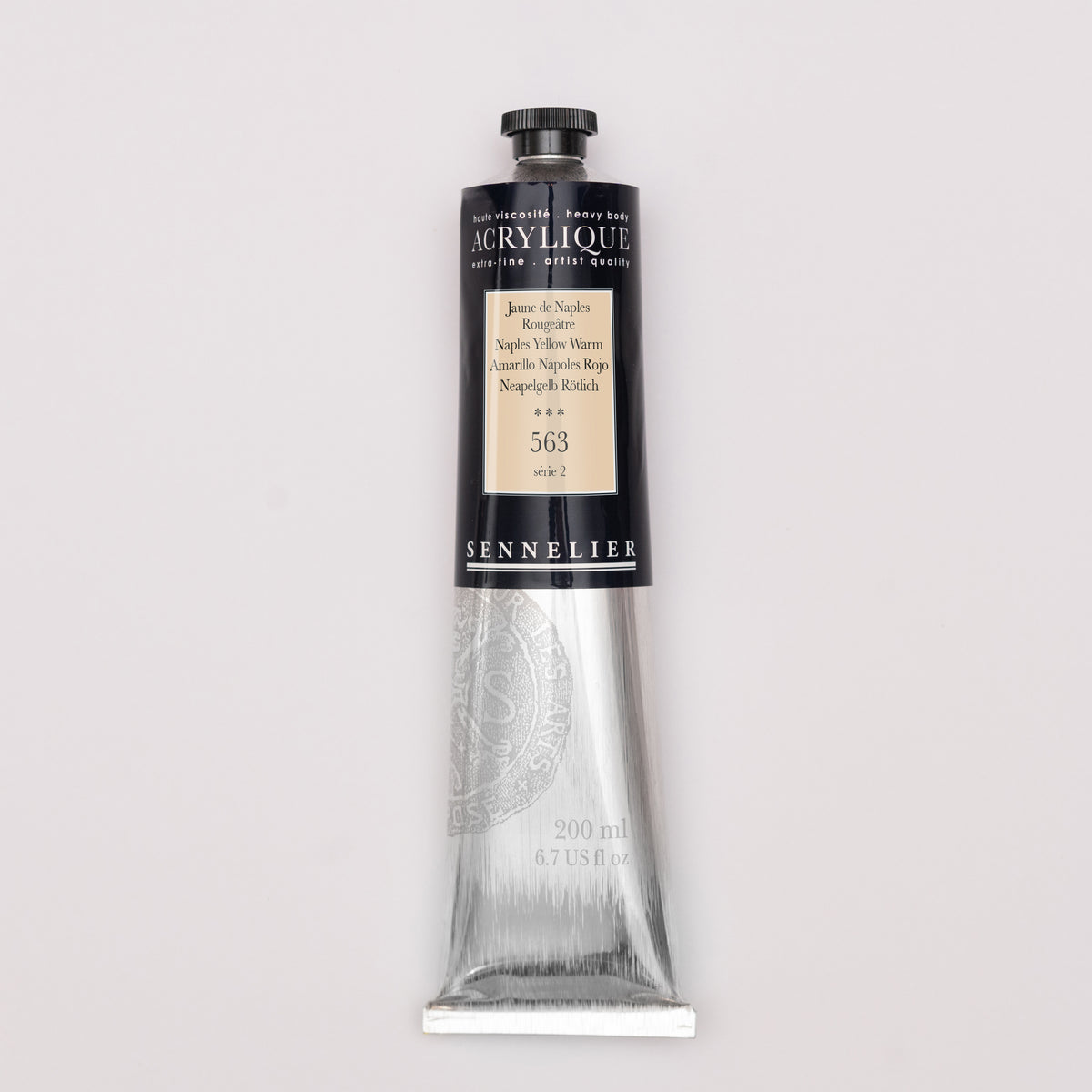 Sennelier Artist Acrylic 200ml – Naples Yellow Warm 563