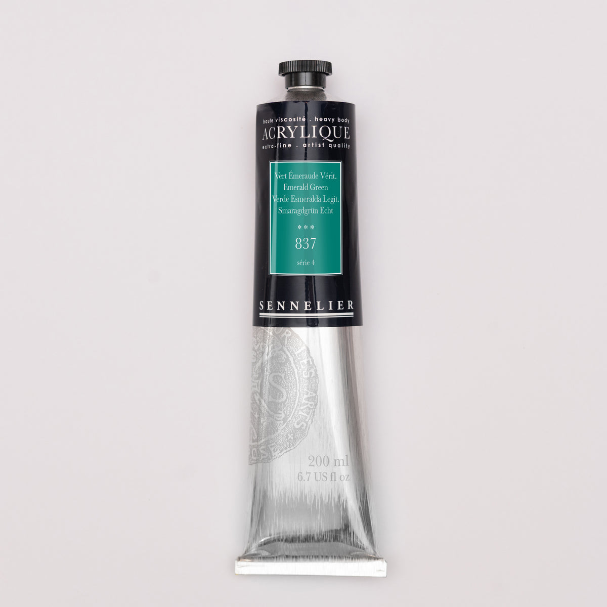 Sennelier Artist Acrylic 200ml – Emerald Green 837